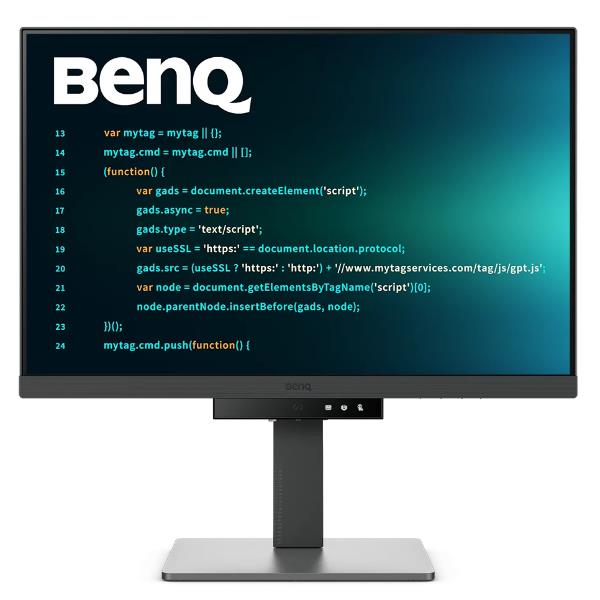 BenQ 24.1' IPS, WQXGA (2560 x1600), 300 nits, 95% P3, HDR10, HDCP 2.2, HDMI, DisplayPort, USB, Flicker-free, Display Pilot 2