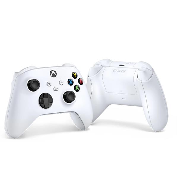 Microsoft Xbox Wireless Controller - Game pad - senza fili - Bluetooth - bianco - per PC, Microsoft Xbox One, Microsoft Xbox One S, Microsoft Xbox One X, Microsoft Xbox Series X