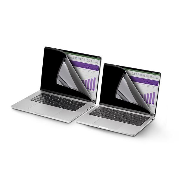 StarTech.com 16-inch MacBook Pro 21/23 Laptop Privacy Screen, Removable and Reversible Anti-Glare Privacy Filter, Magnetic Laptop Screen Protector with +/- 30 Deg. Viewing Angle - 51% Blue Light Reduction (162MM-PRIVACY-SCREEN) - Filtro privacy notebook - rimovibile - magnetico - 16"
