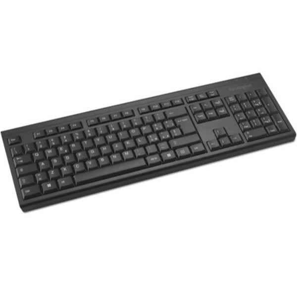 Kensington KB150 EQ - Tastiera - full size - senza fili - 2.4 GHz - QWERTY - italiana - retail - FSC cardboard