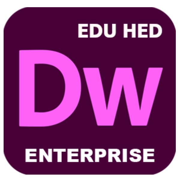 Adobe Dreamweaver for enterprise - Nuovo abbonamento (1 anno) - 1 utente nominale - accademico - Adobe Value Incentive Plan (VIP) Marketplace - Livello 1 (1-9) - Win, Mac - Multi European Languages