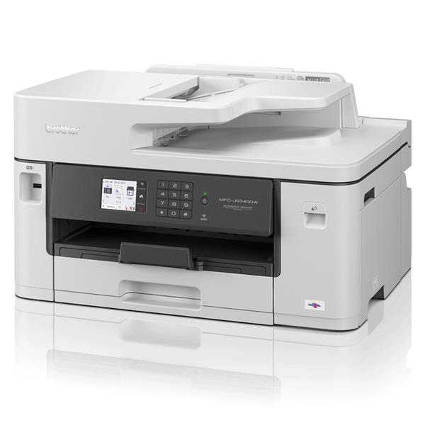 Brother MFC-J5340DWE - Stampante multifunzione - colore - ink-jet - A3/Ledger (supporti) - fino a 28 ppm (stampa) - 250 fogli - 14.4 Kbps - USB 2.0, LAN, Wi-Fi(n), host USB