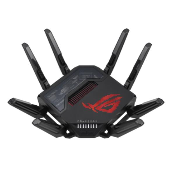 ASUS ROG Rapture GT-BE98 - Router wireless switch a 6 porte - 10GbE, 5GbE, 2.5GbE, 802.11be - Porte WAN: 2 - Wi-Fi 7 - Quadriband