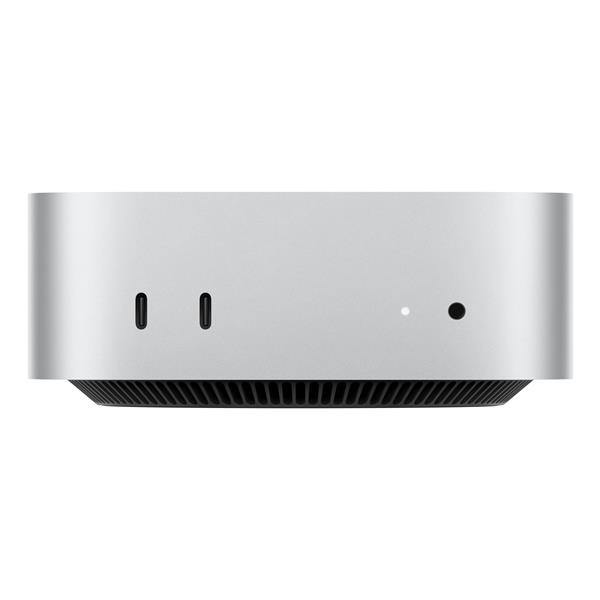 Apple Mac mini - M4 Pro fino a - RAM 24 GB - SSD 512 GB - Apple M4 Pro 16-core - Gigabit Ethernet, IEEE 802.11ax (Wi-Fi 6E), Bluetooth 5.3 - macOS Sequoia 15.0 -monitor: nessuno - argento