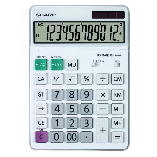 Sharp - CALCOLATRICE EL340W