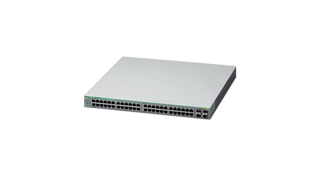 Allied Telesis AT GS950/18PS V2 - Switch - intelligente - 24 x 10/100/1000 (PoE+) + 24 x 10/100/1000 + 4 x 1000Base-X - desktop, montabile su rack, montaggio a parete - PoE+ (370 W)