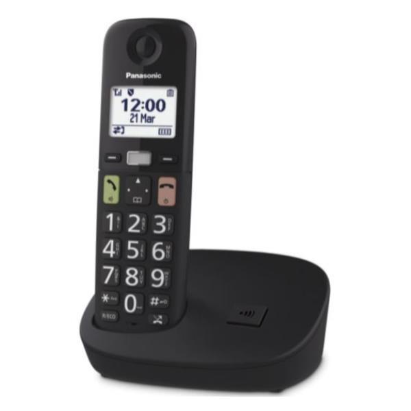 Panasonic CORDLESS TGU110EXB TASTI GRANDI BLK