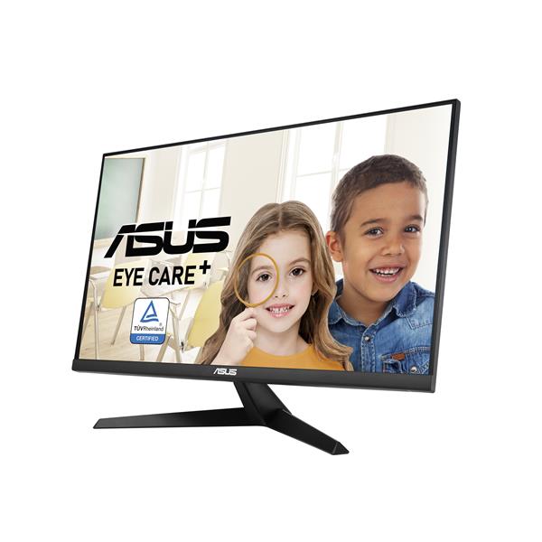 ASUS Eye Care VY27UQ - Monitor a LED - 27" - 3840 x 2160 4K UHD (2160p) @ 60 Hz - IPS - 350 cd/m² - 1000:1 - HDR10 - 5 ms - 2xHDMI, DisplayPort - altoparlanti - nero
