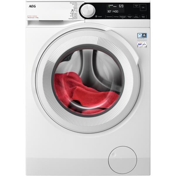 AEG lavatrice, 11 kg, 1400 giri, A, 53 kWh/100 cicli, 72 dB, Bianco - LR7H114AW