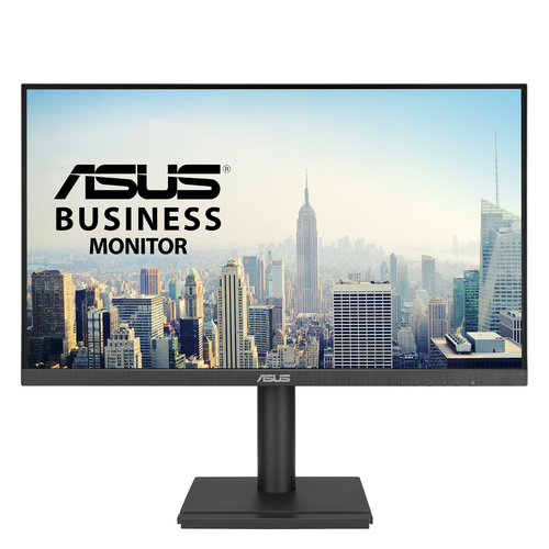 ASUS VA27DQFS - Monitor a LED - 27" - 1920 x 1080 Full HD (1080p) @ 100 Hz - IPS - 300 cd/m² - 1000:1 - 1 ms - HDMI, VGA, DisplayPort - altoparlanti - nero