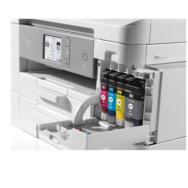 Brother MFC-J4535DWXL - Stampante multifunzione - colore - ink-jet - A4/Letter (supporti) - fino a 13 ppm (copia) - fino a 20 ppm (stampa) - 150 fogli - USB 2.0, LAN, Wi-Fi(n), NFC