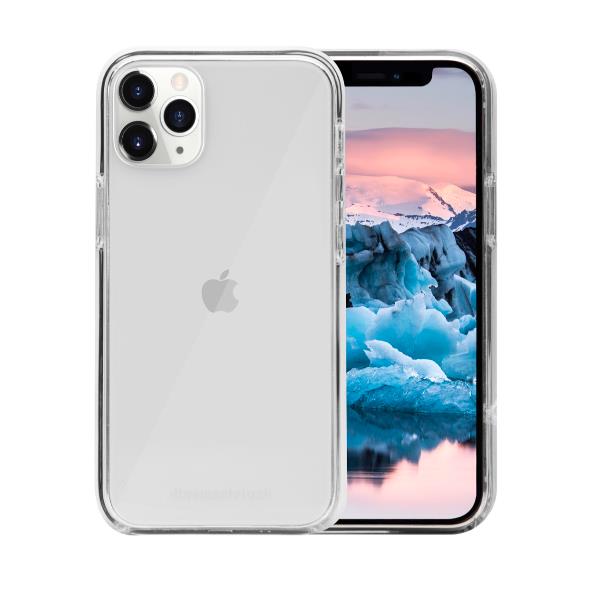 Dbramante 1928 Reykjavik - Custodia per iPhone 1212 Pro in 100% Plastica Riciclata - Trasparente