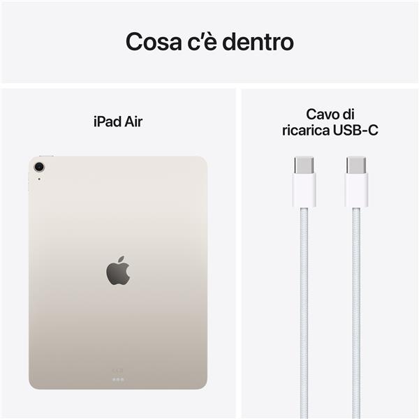 Apple 13-inch iPad Air Wi-Fi 512GB - Starlight