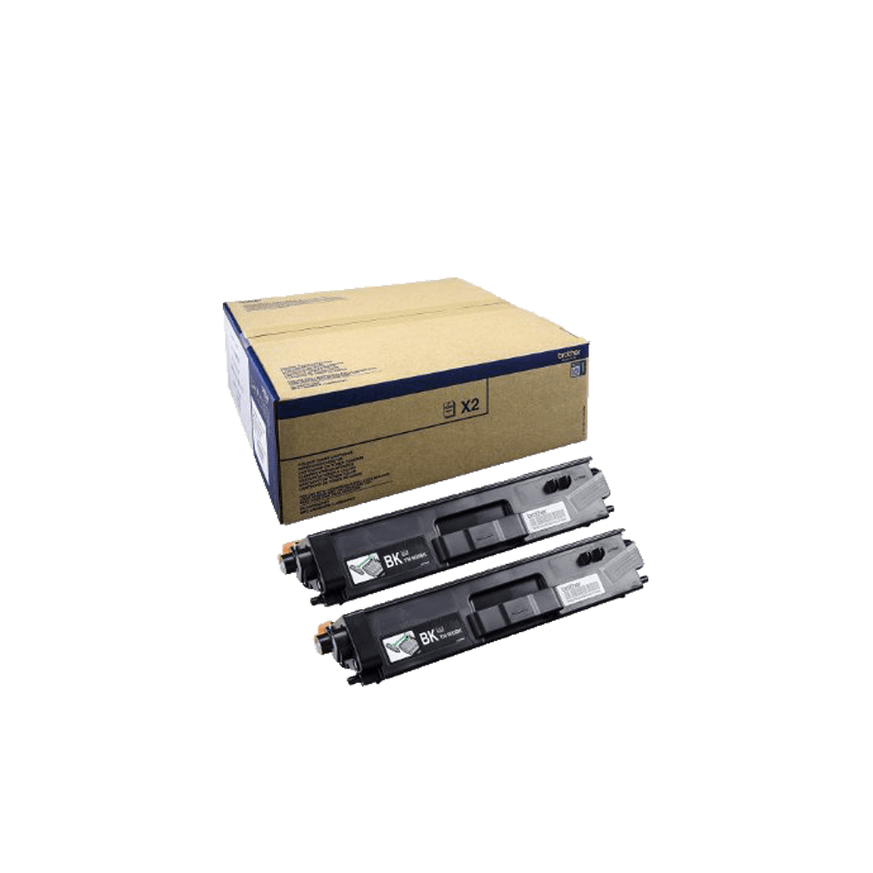 Brother TN900BK - Confezione da 2 - nero - originale - cartuccia toner - per Brother HL-L9200CDWT, HL-L9300CDWT, HL-L9300CDWTT, MFC-L9550CDW, MFC-L9550CDWT