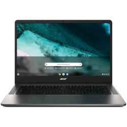 Acer Chromebook 314 C934 - Intel Pentium Silver - N6000 / fino a 3.3 GHz - Chrome OS - UHD Graphics - 8 GB RAM - 128 GB eMMC - 14" IPS 1920 x 1080 (Full HD) - Wi-Fi 6 - titanium gray - tast: italiana