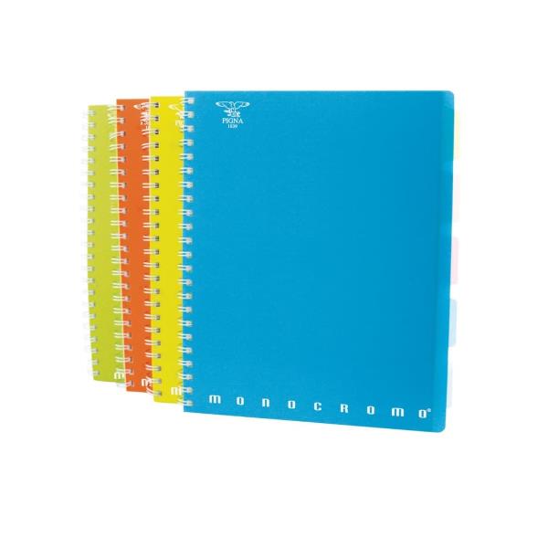 Pigna CF5 BLOCCHI MONOCROMO FLUO A4 SPIRA