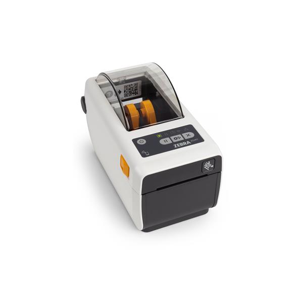 Zebra ZD411d-HC - Stampante per etichette - termico diretto - Rotolo (5,7 cm) - 203 dpi - fino a 152 mm/sec - USB 2.0, LAN, host USB, Bluetooth 4.1