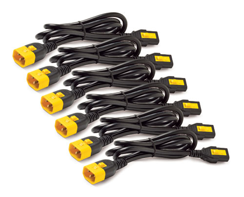 APC - Cavo di alimentazione - power IEC 60320 C13 a IEC 60320 C14 - 10 A - 1.83 m - nero - Nord America - per P/N: SCL500RMI1UC, SCL500RMI1UNC, SMT3000I-AR, SMT3000R2I-AR, SMTL750RMI2UC, SRT1500RMXLI