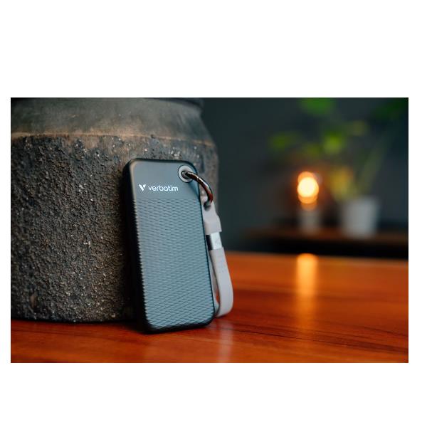 SSD Portatile Pocket USB 3.2 GEN 2 - 1 TB -Nero/Grigio Verbatim - 32190