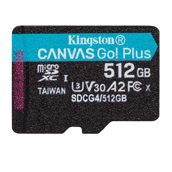 Kingston MicroSD Canvas Go! Plus 512GB