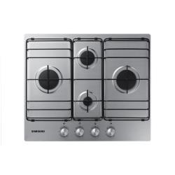 Samsung NA64H3110BS - Piano cottura a gas - 4 piastre - Nicchia - larghezza: 56 cm - prof. 48 cm - acciao inox - acciaio inossidabile