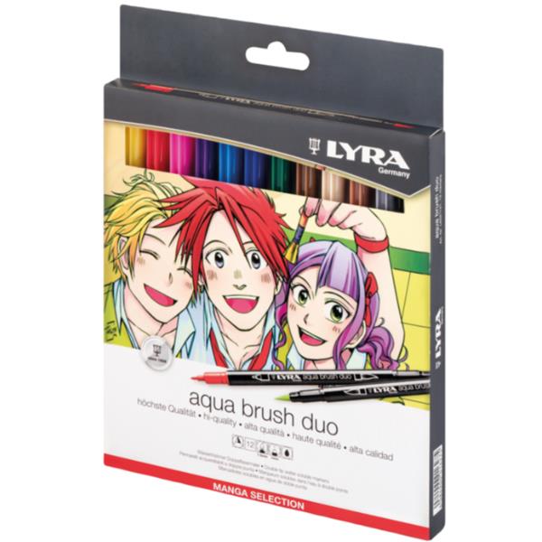 Lyra CF12 PENNARELLI ACQUA BRUSH