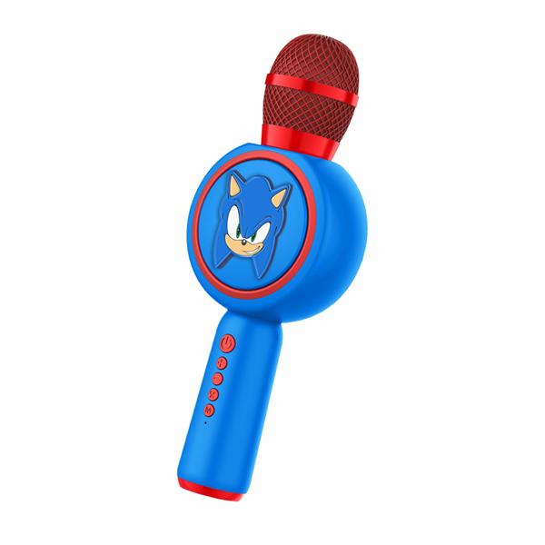 Oceania Trading SONIC THE HEDGEHOG POPSING LED MICROPHONE