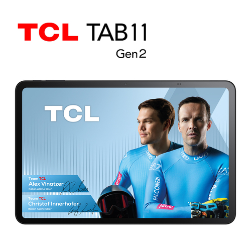 TCL TAB 11 Gen 2 Mediatek 256 GB 27,9 cm (11') 6 GB Wi-Fi 5 (802.11ac) Android 14 Grigio