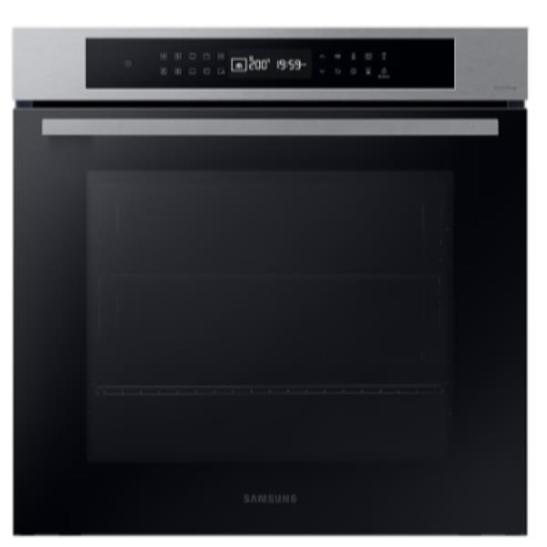 Samsung Series 4 BESPOKE NV7B4040VBS - Forno - da incasso WiFi - nicchia - larghezza: 56 cm - prof. 55 cm - altezza: 59 cm - con sistema autopulente - Classe A+ - acciaio inossidabile
