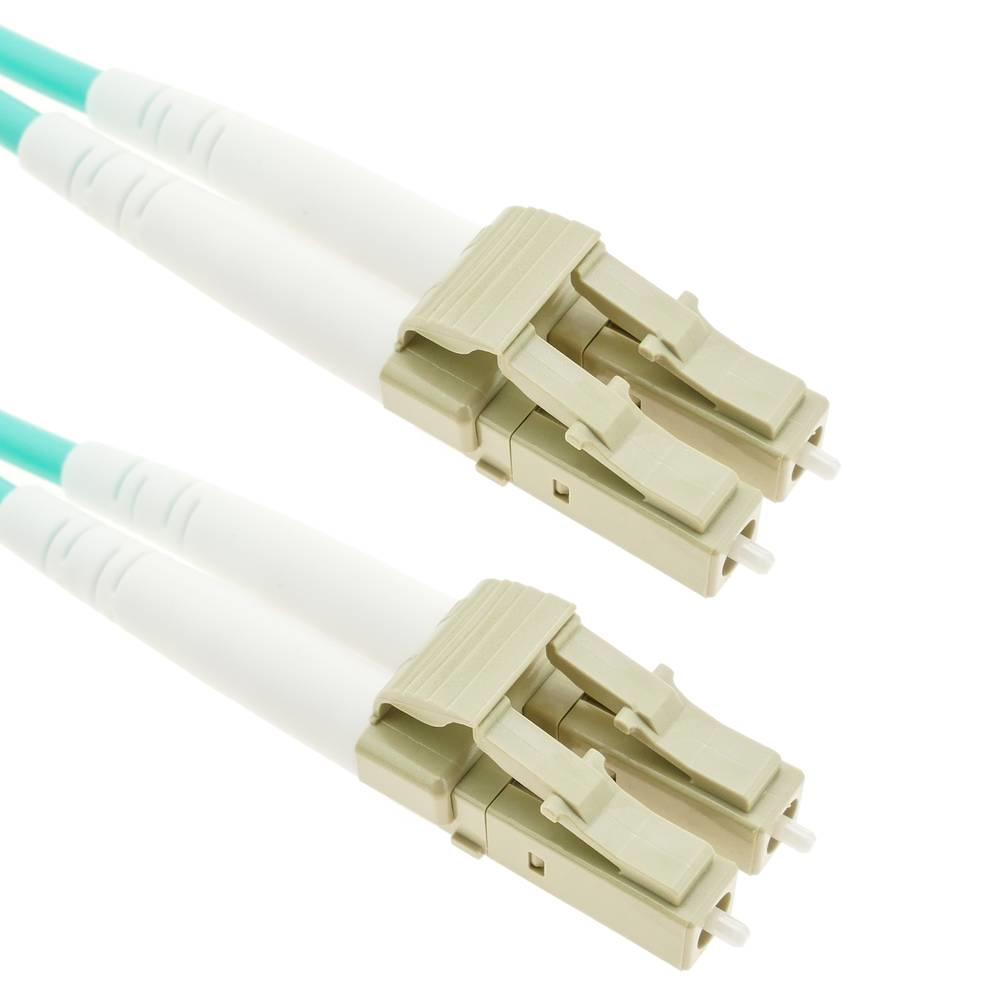 Lenovo - Cavo di rete - LC multi-mode a LC multi-mode - 1 m - fibra ottica - OM4 - per ThinkSystem DB630, NE10032, NE2580; ThinkSystem DE4000H Hybrid; DM3000; DM5000; SD630 V2