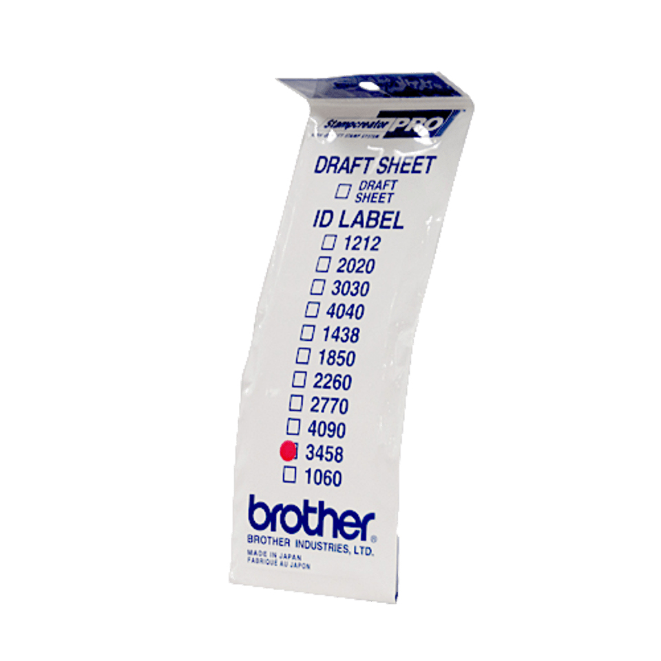 Brother ID3458 - 34 x 58 mm 12 etichette etichette per timbri - per StampCreator PRO SC-2000, PRO SC-2000USB