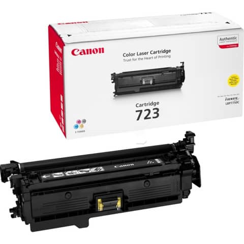 Canon 723 Y - Giallo - originale - cartuccia toner - per i-SENSYS LBP7750Cdn