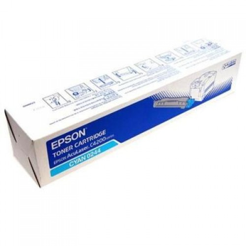 Epson - Ciano - originale - cartuccia toner - per AcuLaser C4200, C4200DNPC5-256, C4200DTNPC5-256
