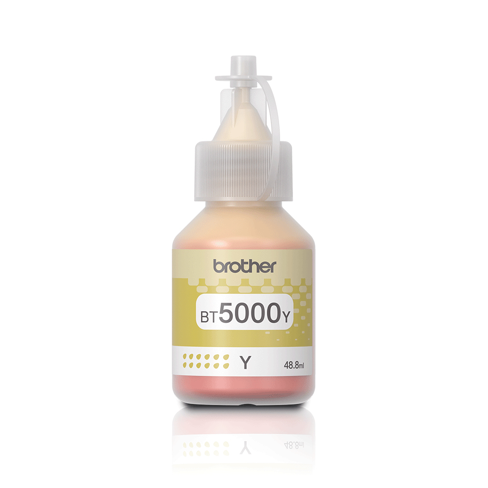 Brother BT5000Y - Ultra High Yield - giallo - originale - ricarica inchiostro - per Brother DCP-T220, T310, T420, T425, T510, T520, T525, T710, T720, MFC-T4500, T910, T920