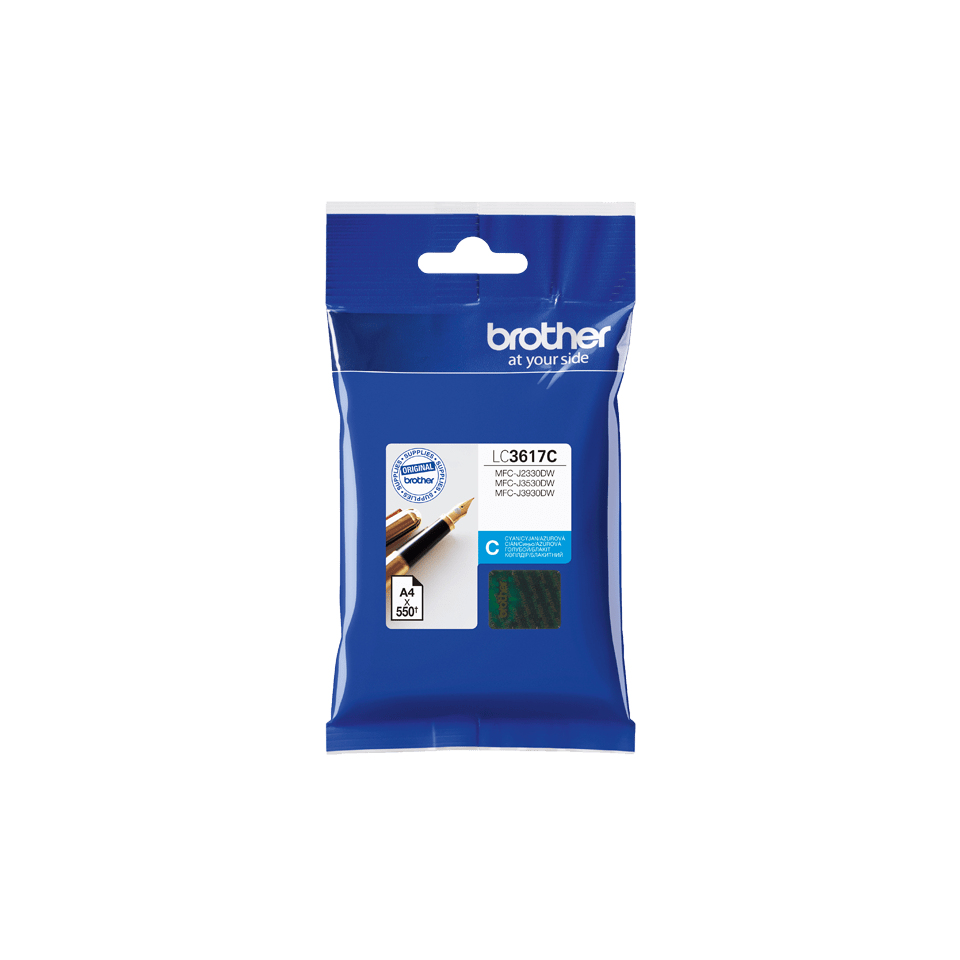 Brother LC3617C - Ciano - originale - cartuccia d'inchiostro - per Brother MFC-J2330DW, MFC-J3530DW, MFC-J3930DW