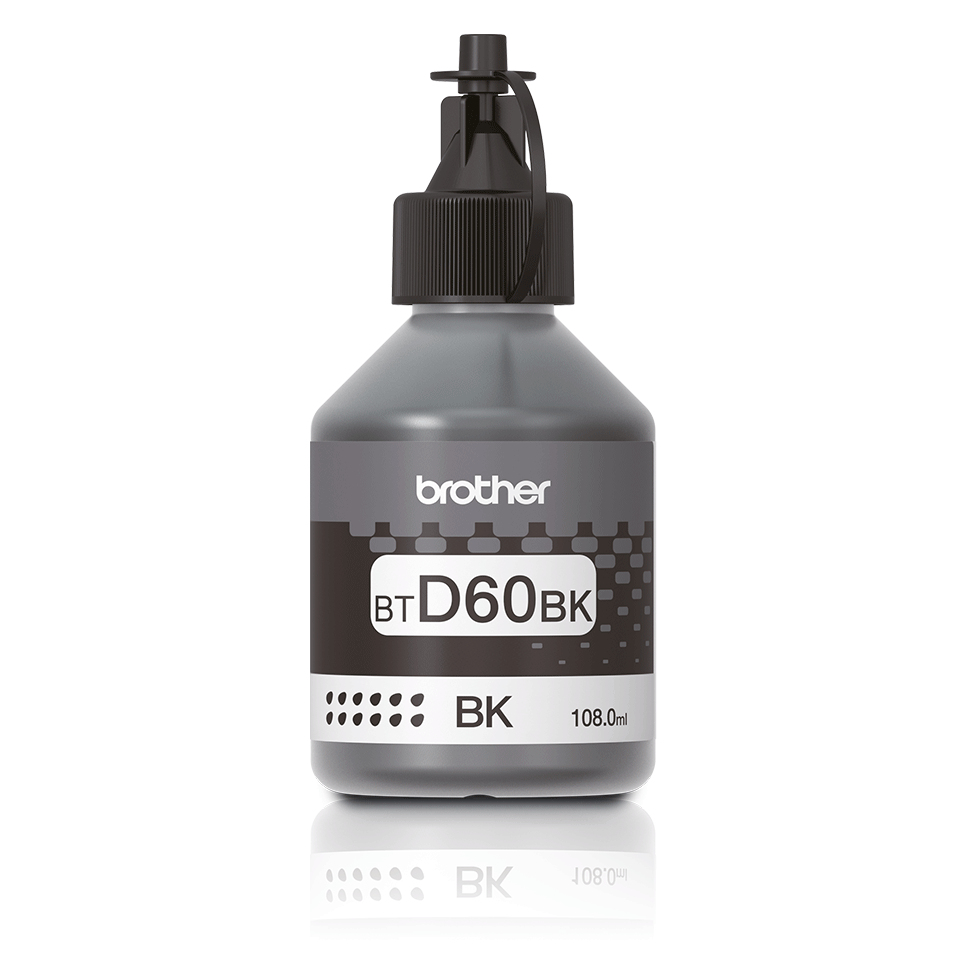Brother BTD60BK - Ultra High Yield - nero - originale - ricarica inchiostro - per Brother DCP-T220, T310, T420, T425, T510, T520, T525, T720, T820, MFC-T4500, T910, T920