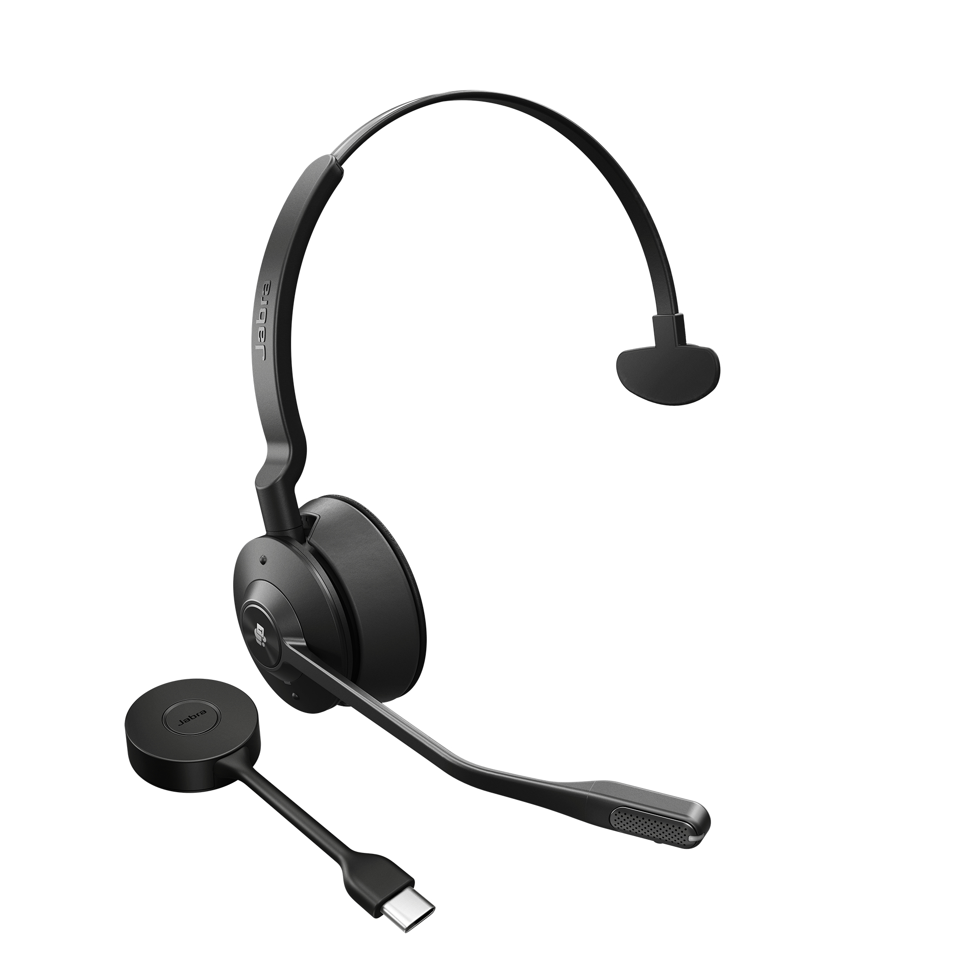 Jabra Engage 55 Mono - Cuffie con microfono - on-ear - DECT - senza fili - Certificato per i team Microsoft