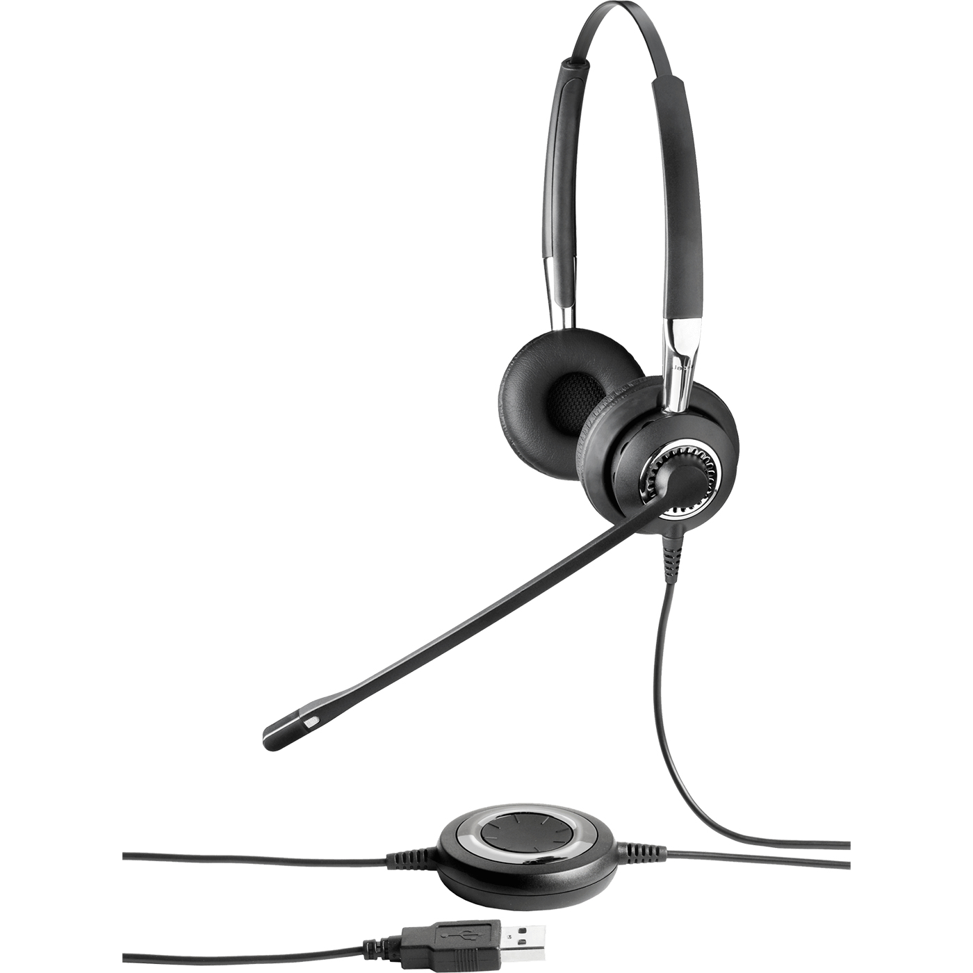 Jabra BIZ 2400 Duo USB - Cuffie con microfono - on-ear - cablato