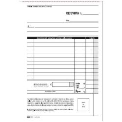 Blocco ricevute sanitarie - 50/50 fogli autoricalcanti - 23 x 15cm - Edipro