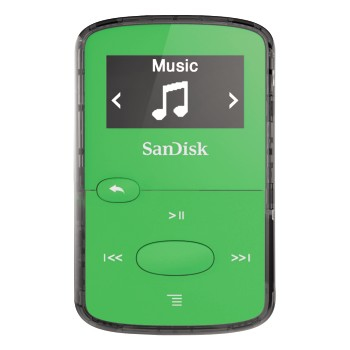 SanDisk Clip Jam - Lettore digitale - 8 GB - verde