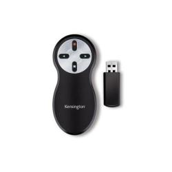 Kensington Si600 Wireless Presenter with Laser Pointer - Telecomando presentazioni - 4 pulsanti - RF - nero