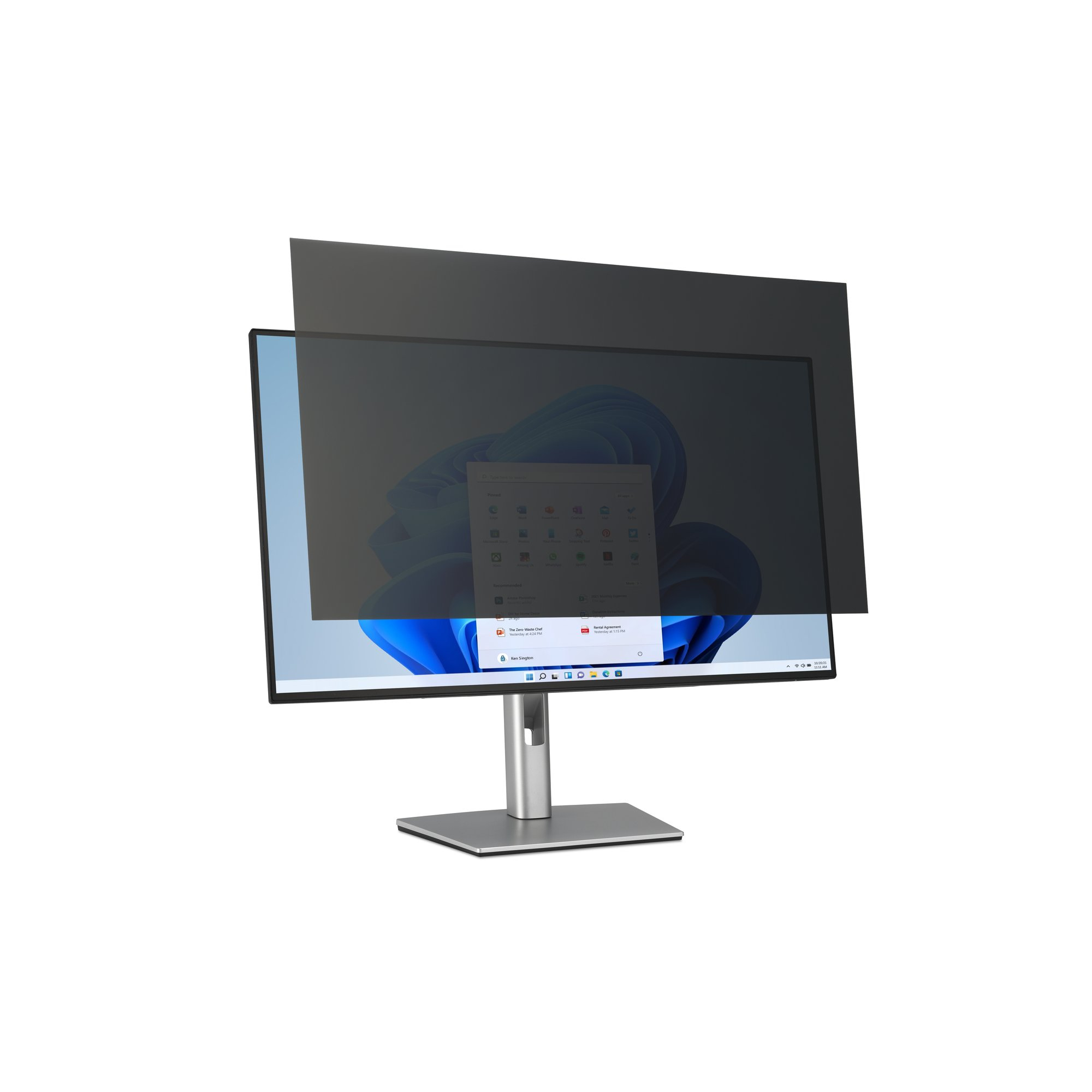Kensington - Filtro privacy schermo - A due vie - rimovibile - 19"