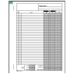 Blocco prima nota cassa entrate/uscite - 50/50 fogli autoricalcanti - 31 x 21cm - Edipro