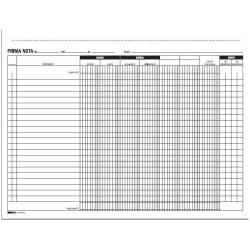 Blocco prima nota cassa/banca - 50/50 fogli autoricalcanti - 22 x 30cm - Edipro