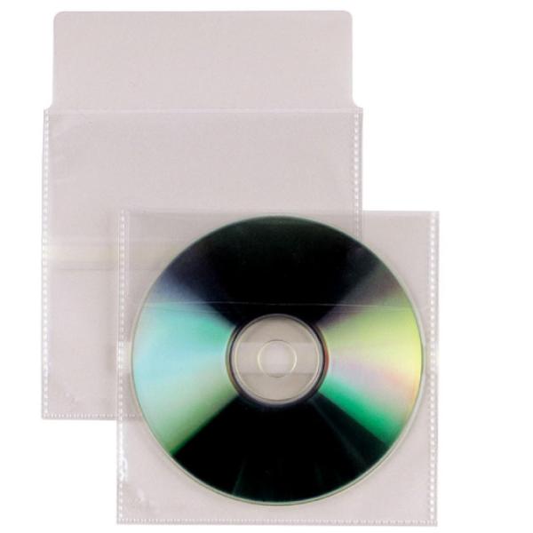 Buste a sacco Insert CD - patella di chiusura - PP - Sei Rota - conf. 25 pezzi