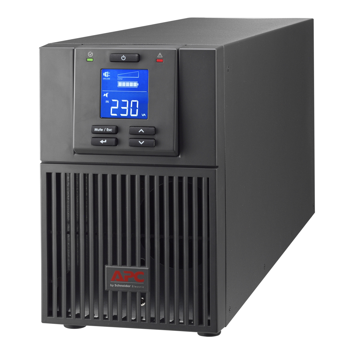 APC Easy UPS SRV SRVPM1KIL - UPS - 220/230/240 V c.a. V - 800 Watt - 1000 VA - senza batterie - RS-232, USB - connettori di uscita 3 - PFC (fattore di correzione alimentazione)