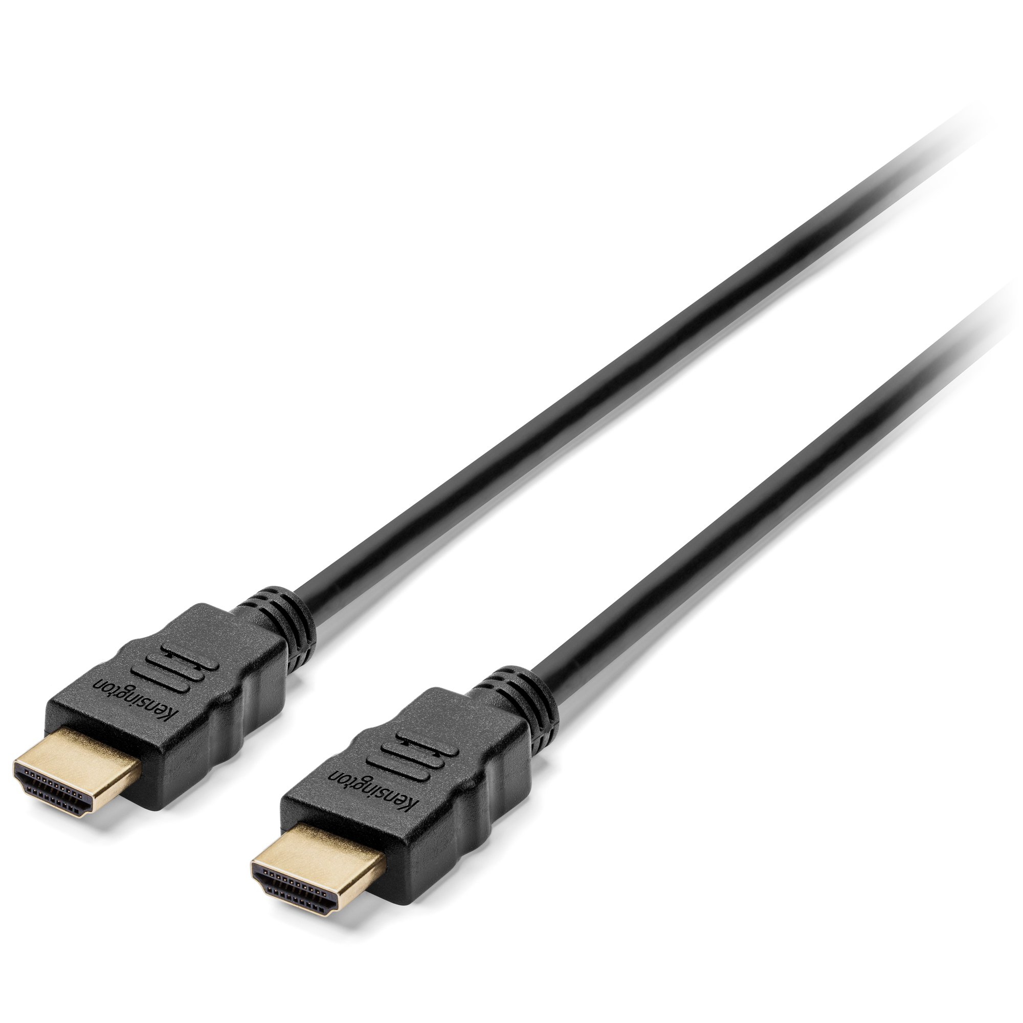 Kensington High Speed HDMI Cable with Ethernet, 6ft - Alta velocità - cavo HDMI con Ethernet - HDMI maschio a HDMI maschio - 1.83 m - nero - supporto 4K