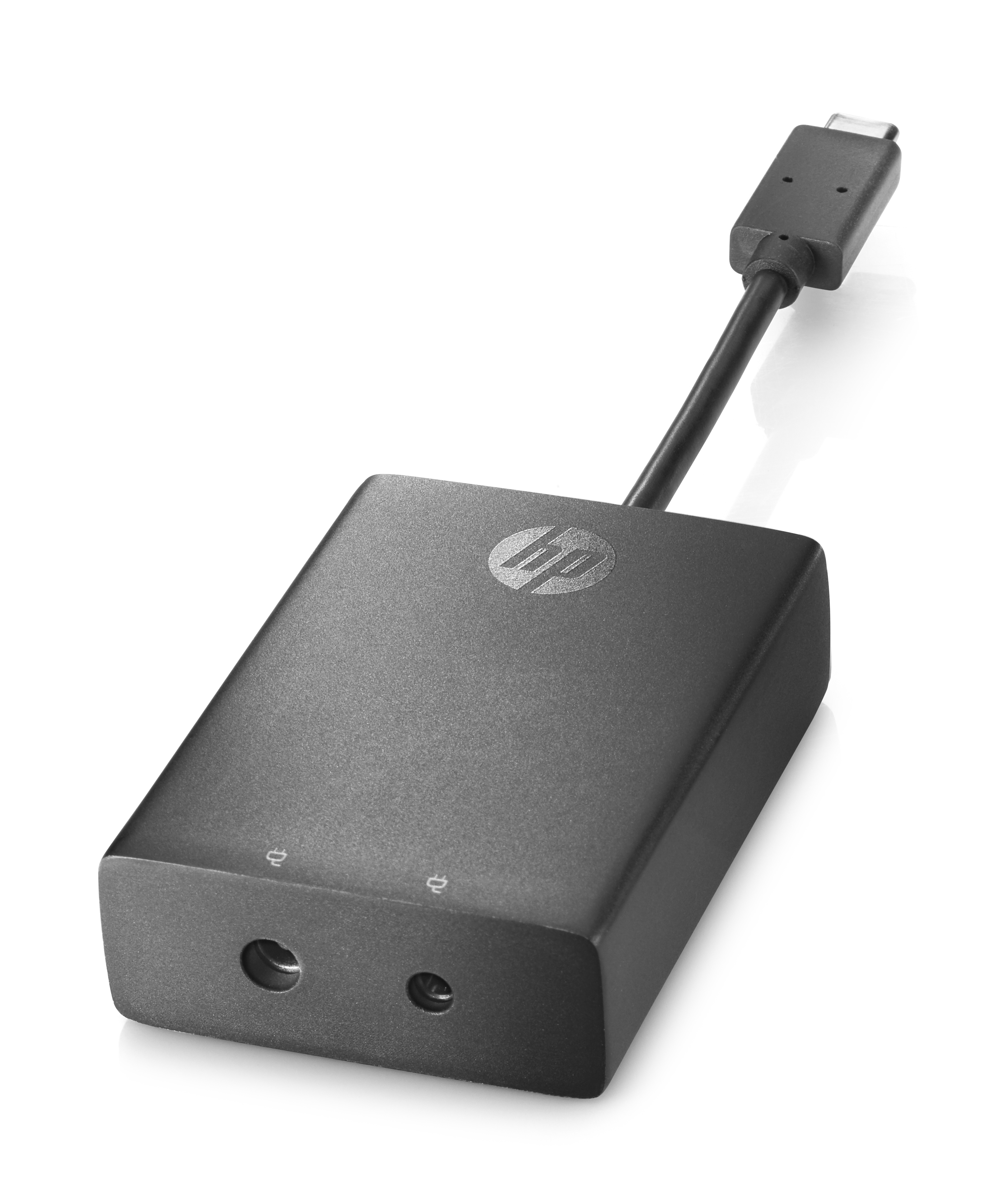 HP - Adattatore di alimentazione - 24 pin USB-C (M) a jack CC 3,0 mm, jack CC da 4,5 mm (F) - 16.06 cm - per EliteBook 1030 G1, 1040 G3; EliteBook x360; ProBook 430 G6, 440 G6, 450 G6; ZBook 15 G3