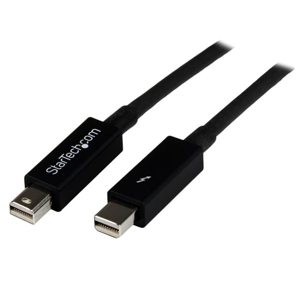 StarTech.com Cavo Thunderbolt 50 cm - M/M - Cavo Thunderbolt - Mini DisplayPort (M) a Mini DisplayPort (M) - Thunderbolt 2 - 50 cm - nero