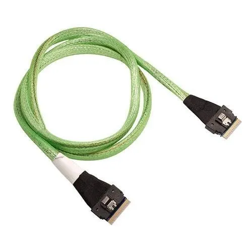Broadcom - Cavo interno SAS - 1x8 Slim SAS (SFF-8654) (M) a 1x8 Slim SAS (SFF-8654) - 1 m